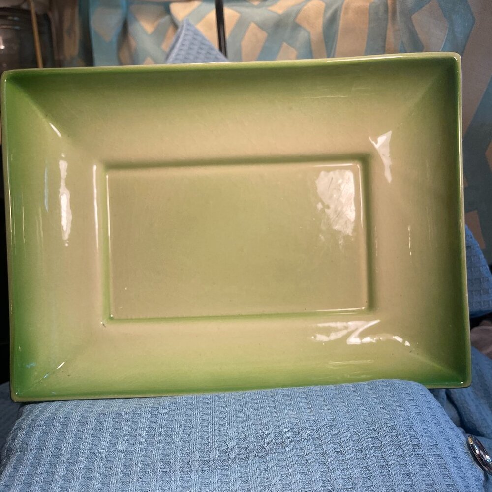 GARDEN CLUB OF CALIFORNIA POTTERY DISH